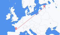 Flights from Tartu, Estonia to Bordeaux, France