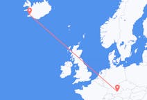 Vluchten van München, Duitsland naar Reykjavík, IJsland