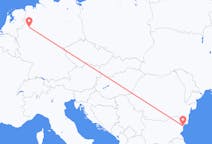 Vluchten van Varna, Bulgarije naar Munster, Duitsland