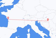 Flyreiser fra Osijek, Kroatia til La Rochelle, Frankrike