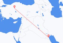 Flyrejser fra Kuwait City, Kuwait til Ankara, Tyrkiet