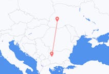 Fly fra Sofia til Ivano-Frankivsk