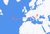 Flights from Corvo Island, Portugal to Craiova, Romania
