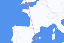 Flights from Alderney, Guernsey to Ibiza, Spain