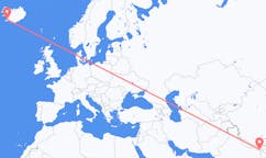 Flights from the city of Bhadrapur, Mechi, Nepal to the city of Reykjavik, Iceland