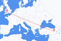 Flights from Bingöl, Turkey to Bristol, the United Kingdom