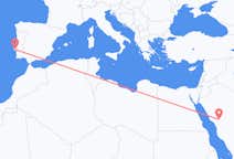 Flyg från Medina, Saudiarabien till Lissabon, Portugal