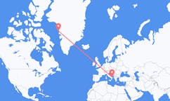 Flights from Upernavik, Greenland to Bari, Italy
