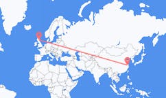 Flyg från Wuxi, Kina till Dundee, Kina