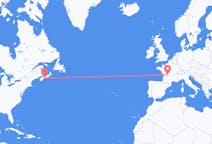 Flyg från Halifax, Kanada till Limoges, Kanada
