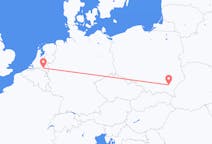 Flights from Rzeszów, Poland to Eindhoven, the Netherlands