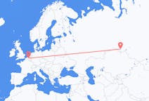 Flyg från Omsk till Brysselregionen