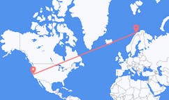 Flyrejser fra Oakland, USA til Tromsö, USA