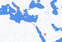 Flights from from Bisha to Bari