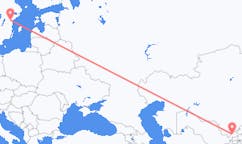 Lennot Taškentista Norrköpingiin