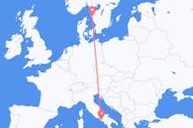 Flights from Naples to Gothenburg