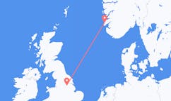 Flights from Haugesund, Norway to Doncaster, England