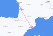 Flights from Bordeaux, France to Barcelona, Spain