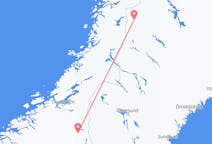 Flights from Hemavan, Sweden to Røros, Norway