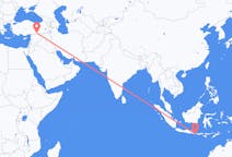 เที่ยวบิน จาก เด็นปาซาร์, อินโดนีเซีย ไปยัง ชันลืออูร์ฟา, ตุรกี