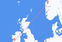 Flyg från Sandane, Norge till Shannon, County Clare, Irland