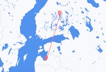Flug frá Riga, Lettlandi til Kuopio, Finnlandi