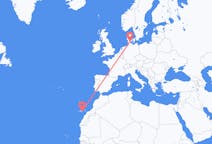 Flüge von Sonderburg, Dänemark nach Las Palmas, Spanien