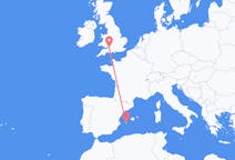 Flyreiser fra Ibiza, Spania til Bristol, England