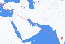 Flights from Bengaluru, India to İzmir, Turkey