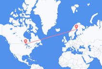 Flyg från Thunder Bay, Kanada till Lulea, Sverige
