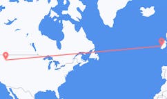 Flyreiser fra Lewiston, USA til Shannon, Irland