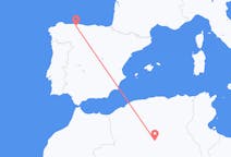Fly fra Ghardaïa til Asturias