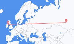 Flights from Tomsk, Russia to Belfast, the United Kingdom