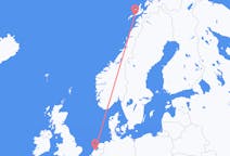 Fly fra Svolvær til Amsterdam