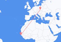 Flyreiser fra Cap Skiring, Senegal til Katowice, Polen
