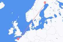 Flyg från Rennes till Luleå