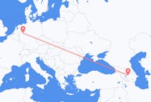 Flyreiser fra Gandsja, Aserbajdsjan til Dortmund, Tyskland