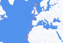 Flights from Dakar, Senegal to Kirkwall, the United Kingdom