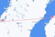 Flights from from Trondheim to Kokkola