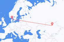 Flights from Nur-Sultan to Aalborg