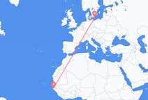Flights from Ziguinchor, Senegal to Bornholm, Denmark