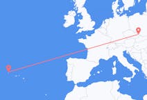 Flights from Ostrava, Czechia to Corvo Island, Portugal