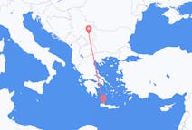Vuelos de Niš, Serbia a La Canea, Grecia