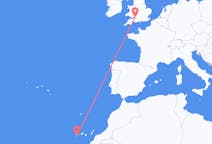 Flights from Valverde, Spain to Bristol, the United Kingdom
