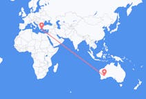 Loty z Kalgoorlie w Australii na Santorini w Grecji