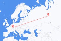 Flights from Surgut, Russia to Karlsruhe, Germany