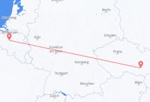 Flyreiser fra Brno, Tsjekkia til Brussel, Belgia