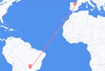 Flyreiser fra Presidente Prudente, São Paulo, Brasil til Madrid, Spania