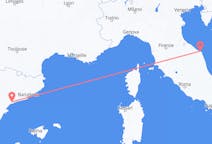 Flyreiser fra Reus, Spania til Ancona, Italia