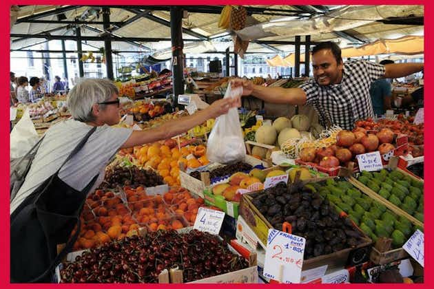 Cesarine: visite du marché et dîner chez un local à Vérone